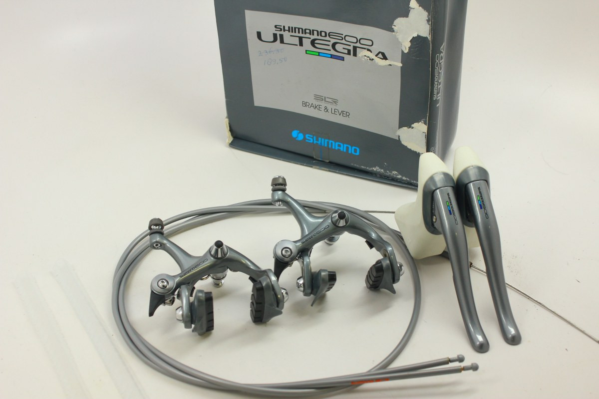 New-Old-Stock Shimano 600/Ultegra Brake Caliper Set...See Mounting Discussion