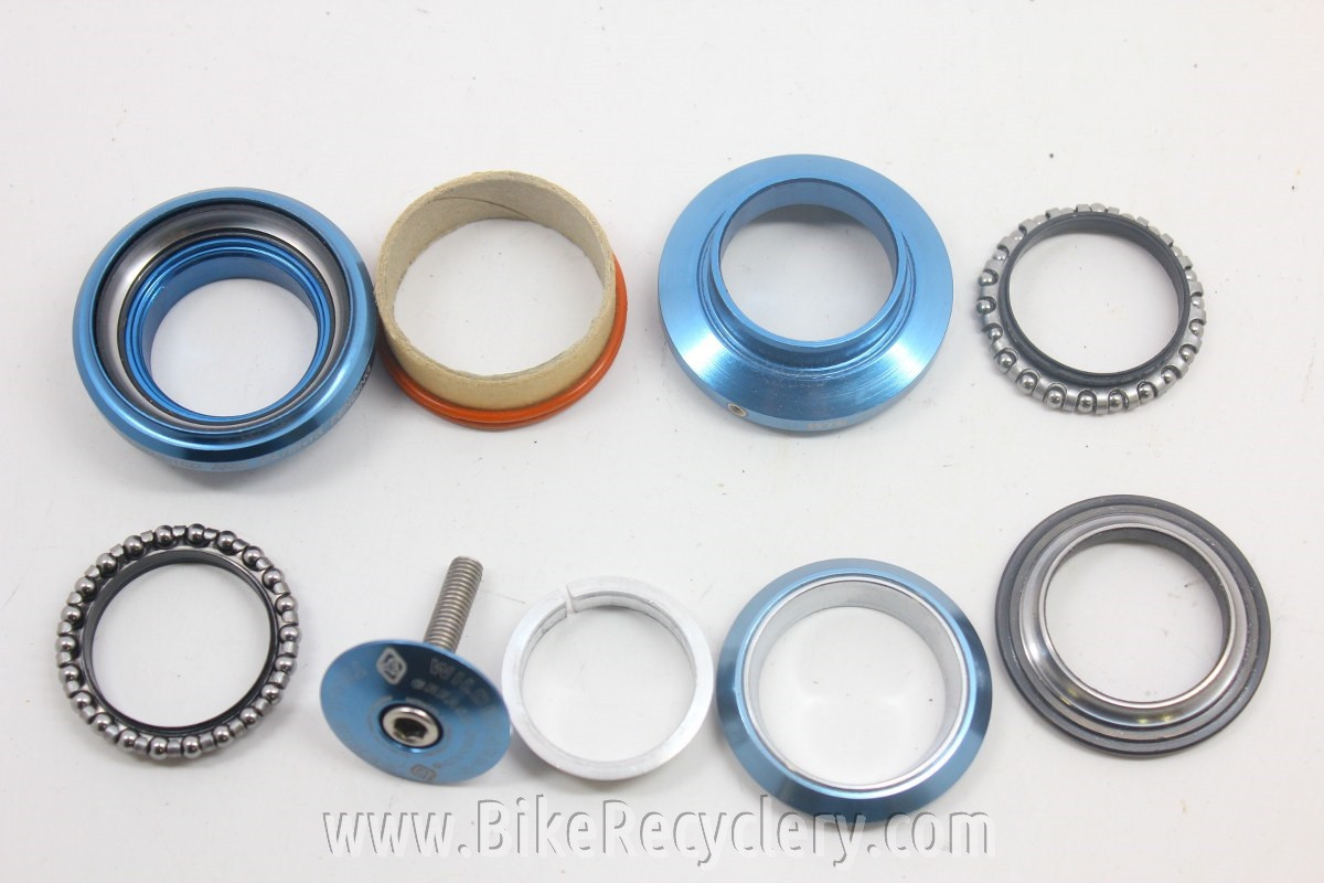 NOS WTB Momentum Grease Guard Headset 1 1/8" Threadless, Metallic Blue