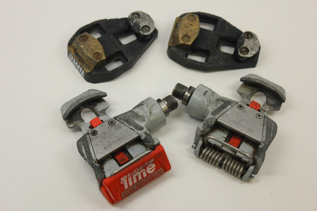 time pedal cleats