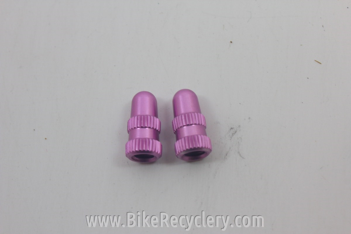 purple presta valve caps