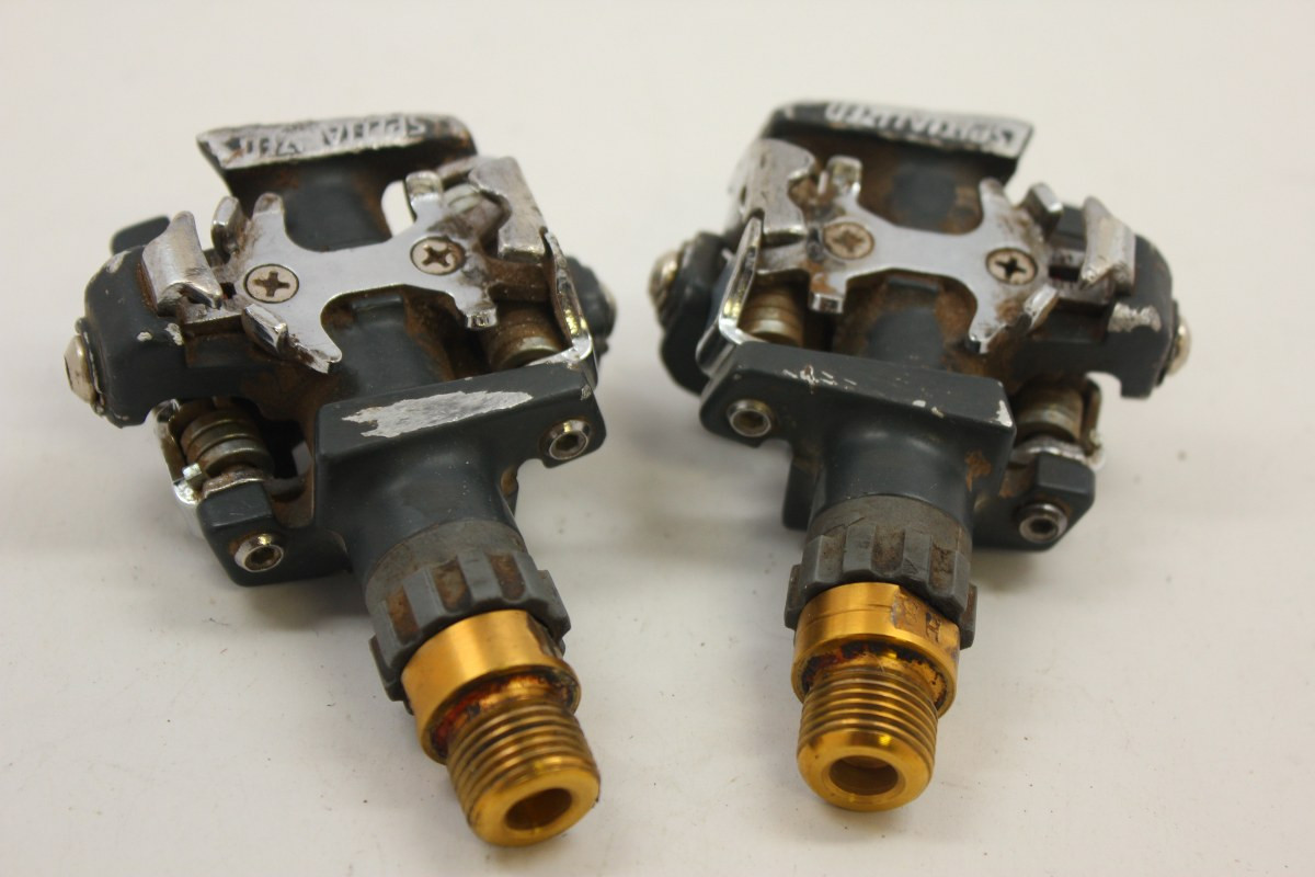 Specialized Pro Ti Clipless Pedals: Shimano SPD-Compatible, Titanium Spindles - Bike Recyclery