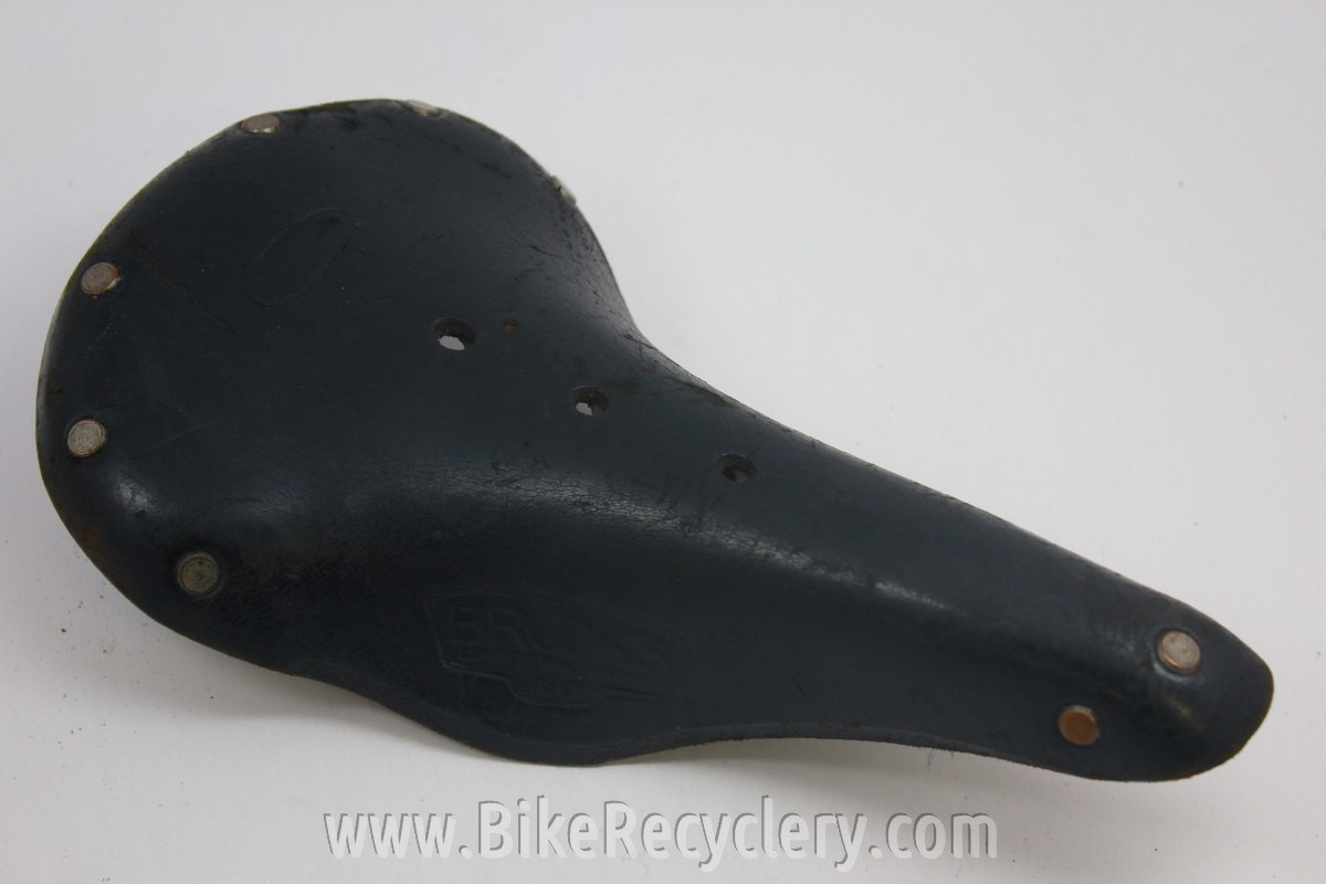 Brooks B17 Standard Classic Vintage Leather Bicycle Saddle Black Rails