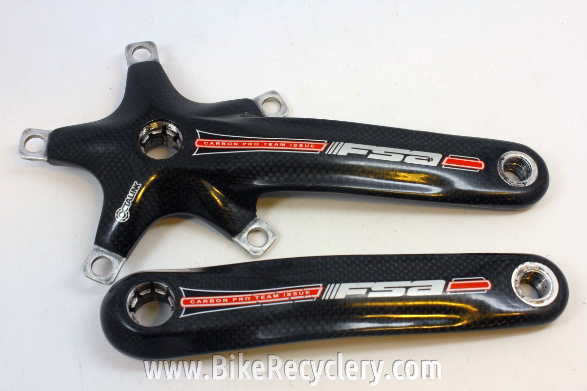 fsa carbon pro team issue crankset