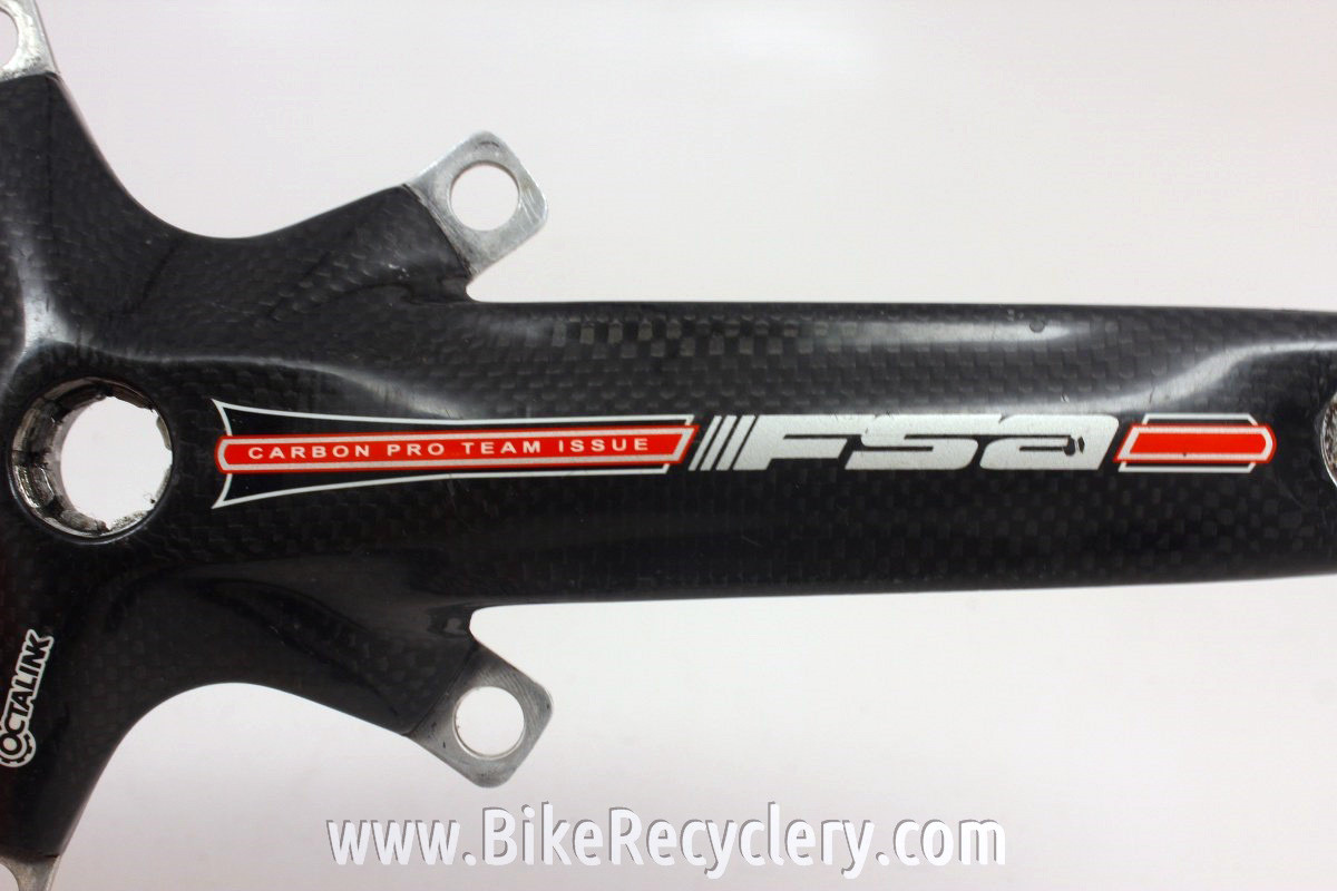 fsa carbon pro team issue crankset