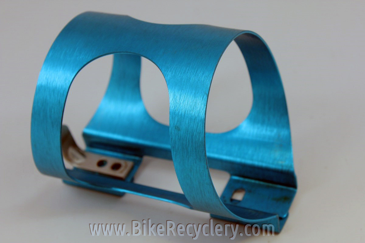 turquoise bottle cage