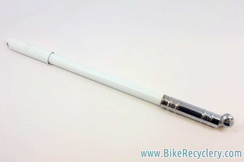 Silca Impero Frame Pump W Campagnolo Head White Fits 51cm To 55cm Bike Recyclery