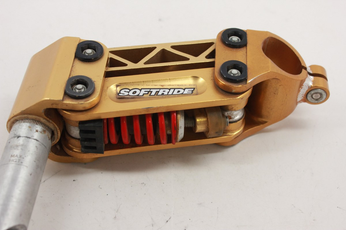 Softride Quill Suspension Stem 130mm x 25.4mm Gold Bike Recyclery