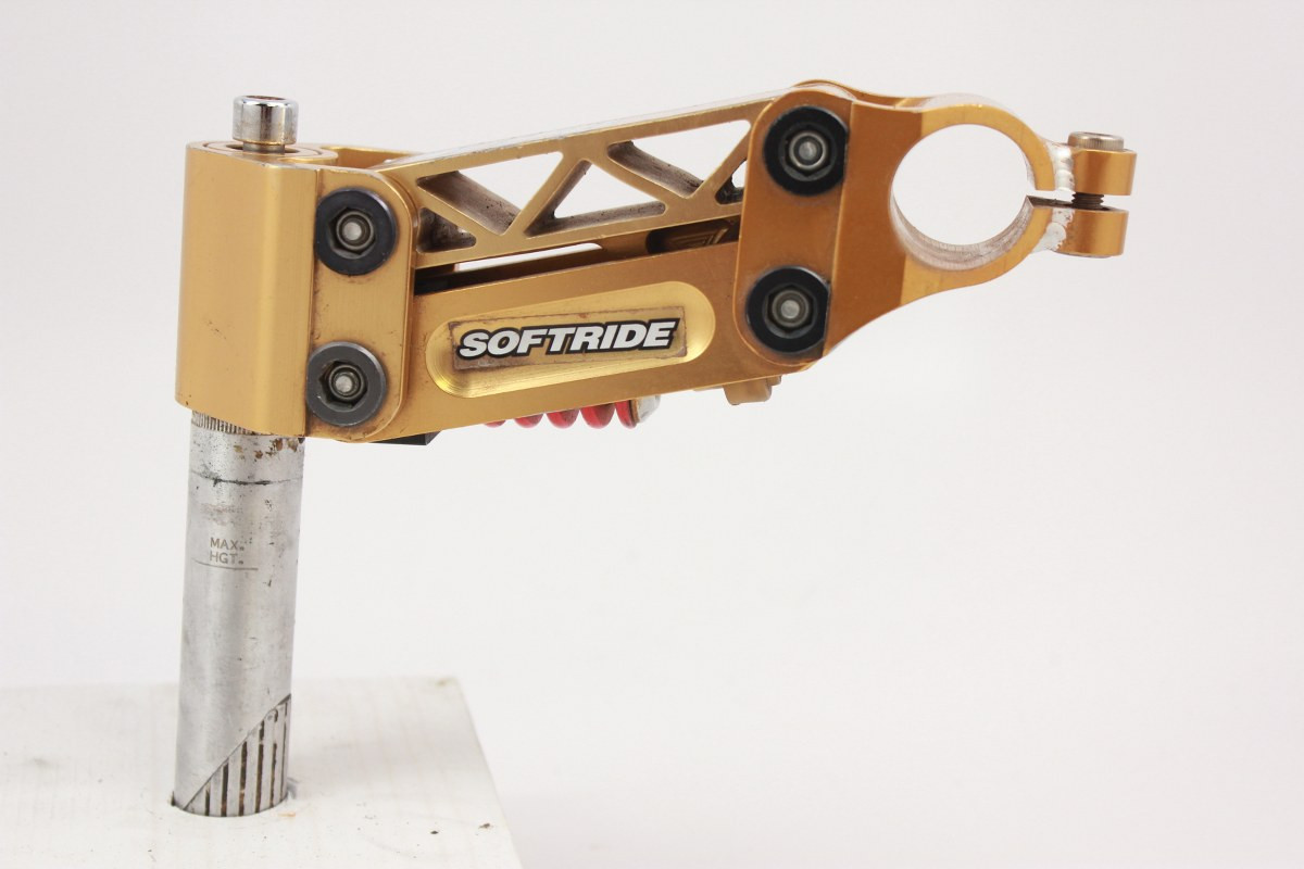 Softride Quill Suspension Stem 130mm x 25.4mm Gold Bike Recyclery