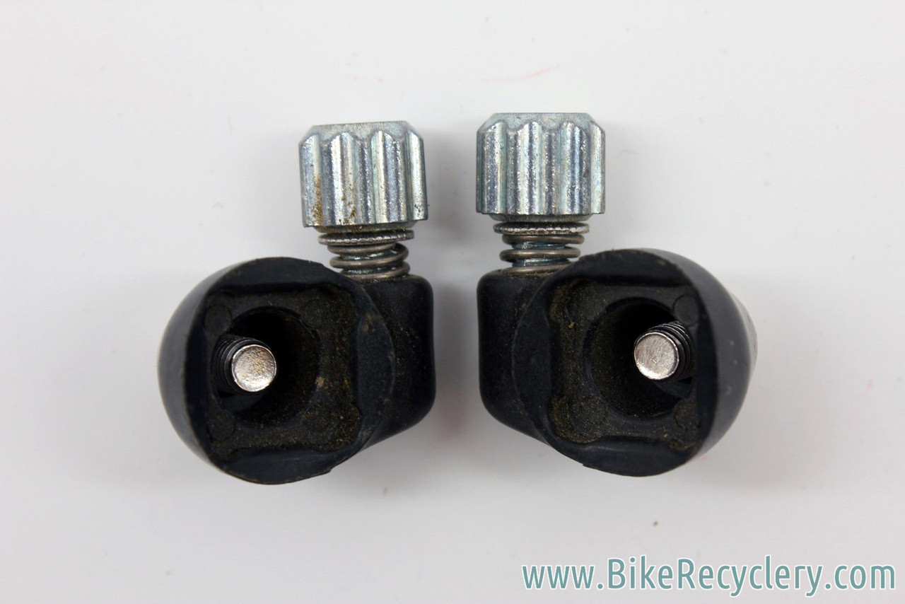 VINTAGE CAMPAGNOLO ERGO POWER CABLE DOWN TUBE ADJUSTER SILVER NIB RECORD