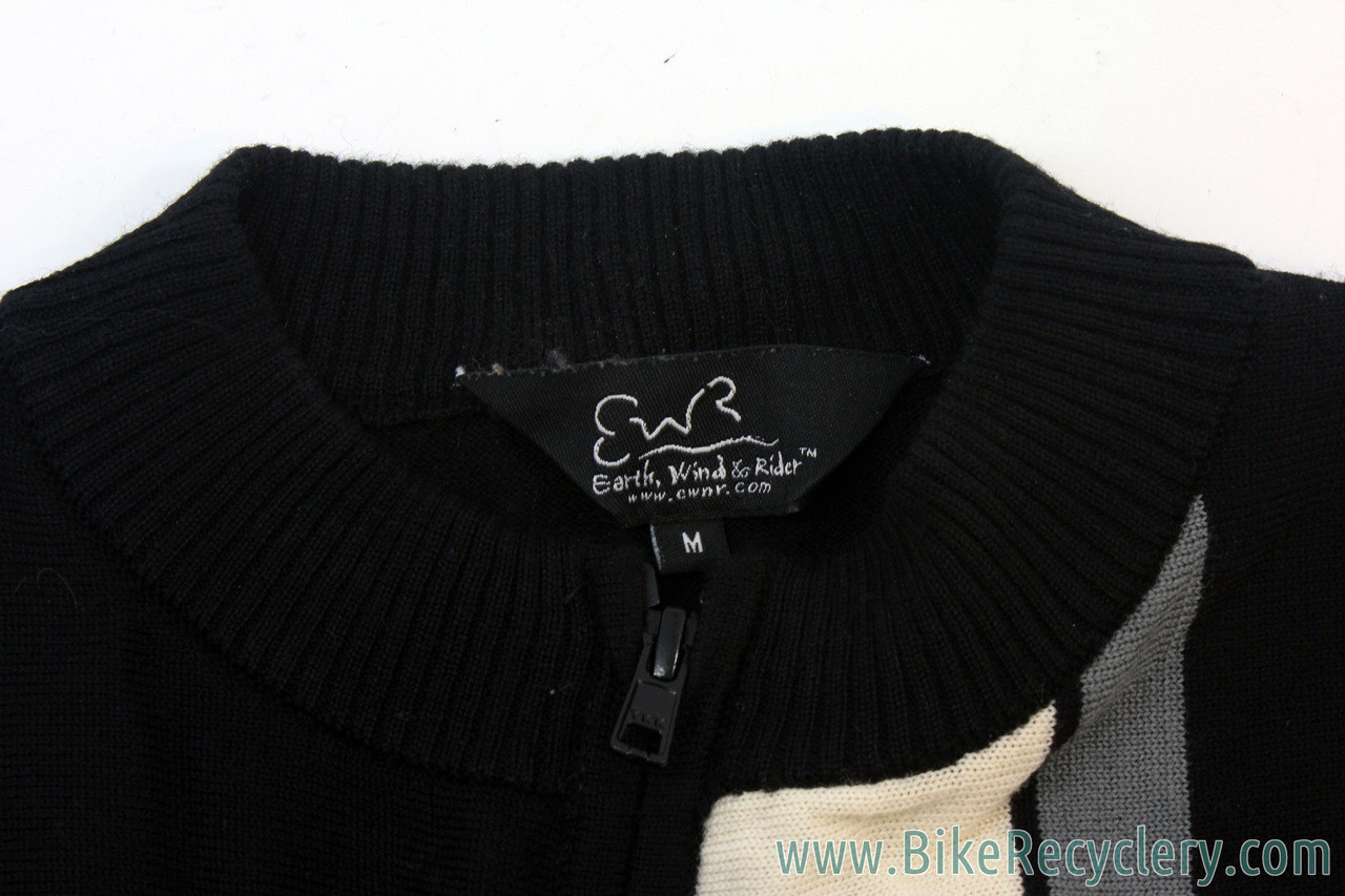 Zipp Speed Weaponry Wool Cycling Jersey Sweater Long Sleeve Black Medium Bike Recyclery