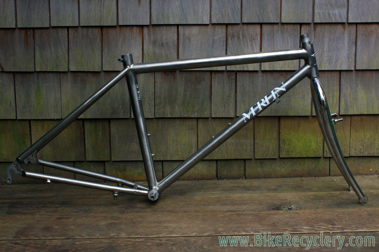 1987 Merlin Titanium Mountain Bike Frame Welded By Gary Helfrich
