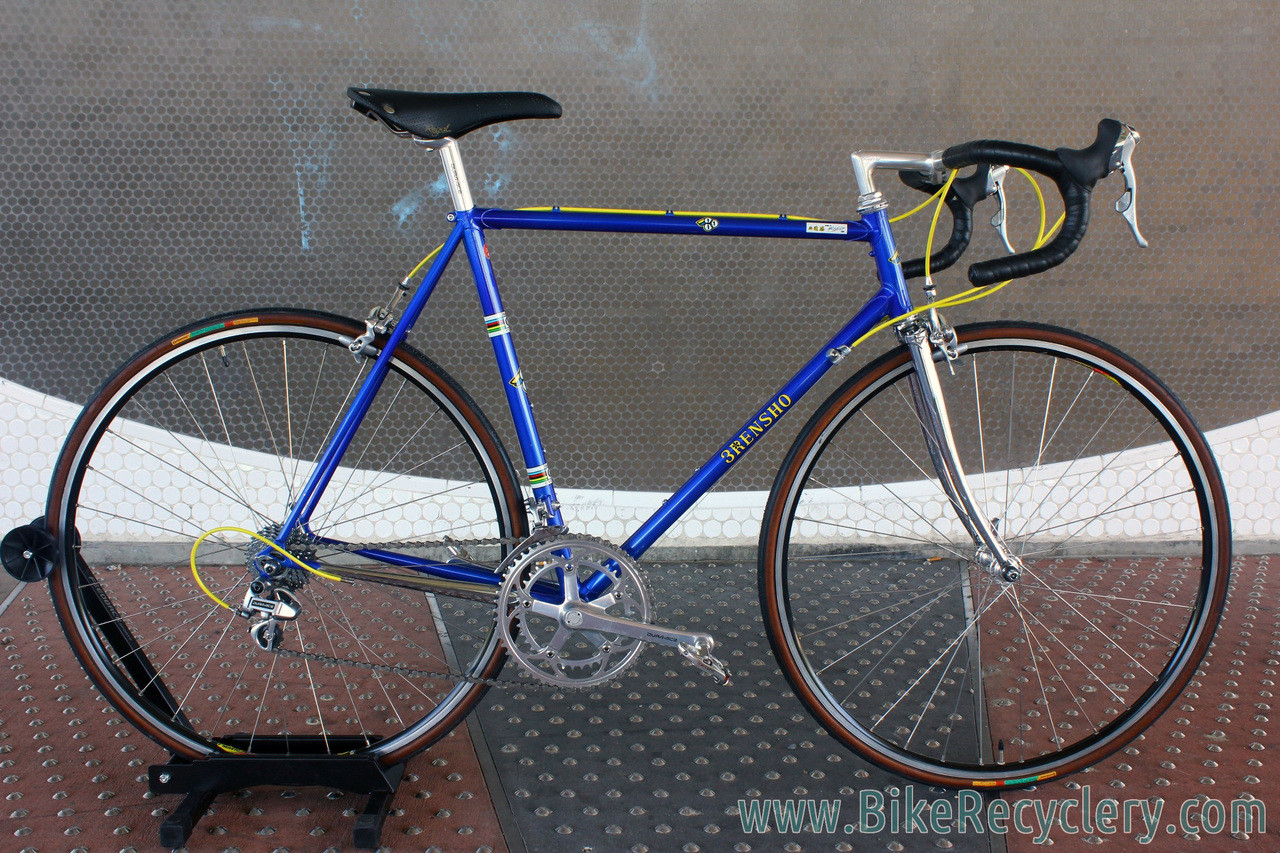 chrome road bike