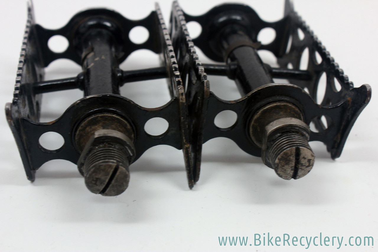 Brampton Racing Rat Trap Pedals: Pre-war 1920's 1930's 