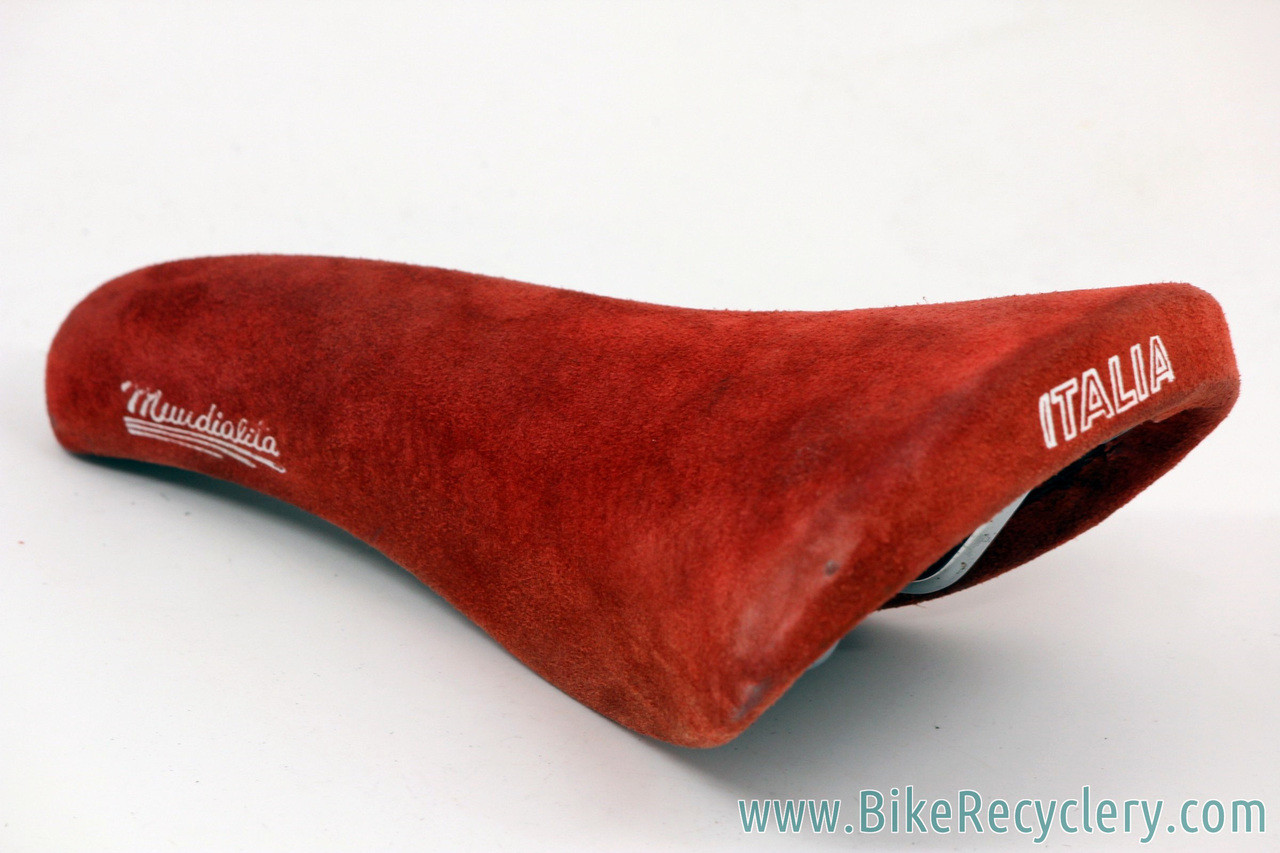 suede bike saddle