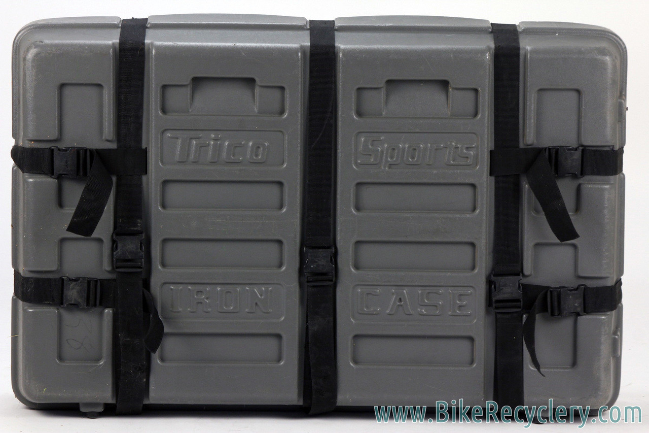 Trico Iron Case Bicycle Travel Hard Box Includes Foam Padding Bike