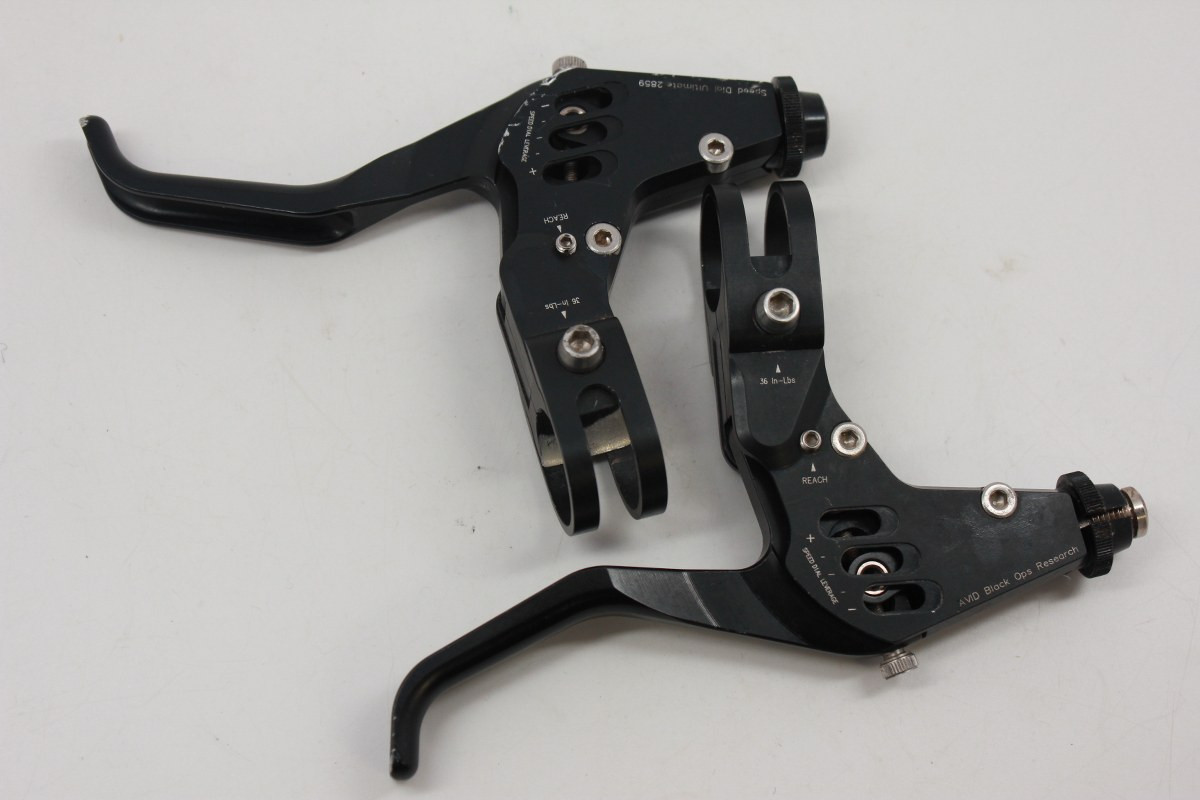Avid SD Ultimate Brake Levers Stealth Black Bike Recyclery