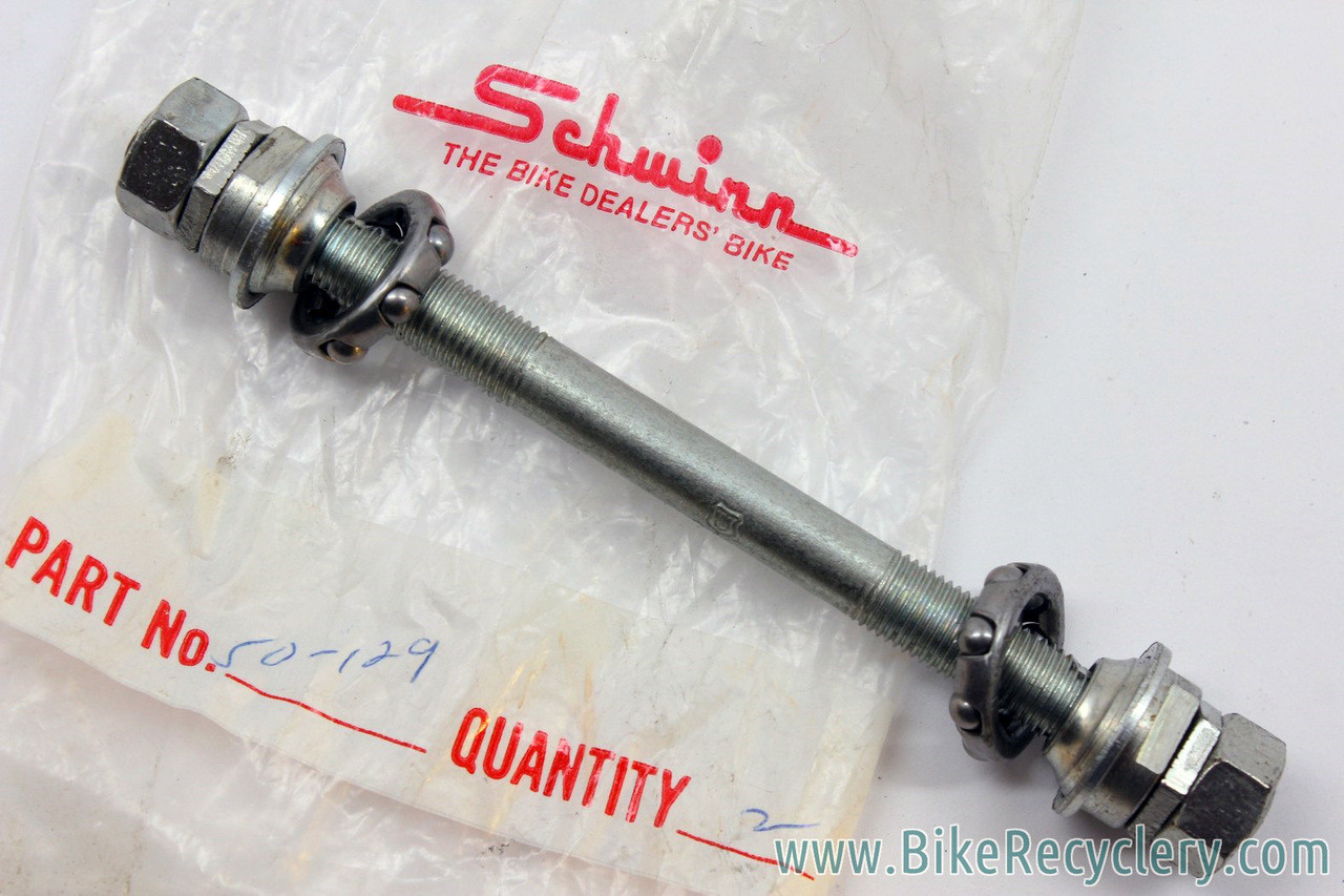 NIB/NOS Schwinn / Union 50129 QR Rear Solid Axle Bearings / Cones