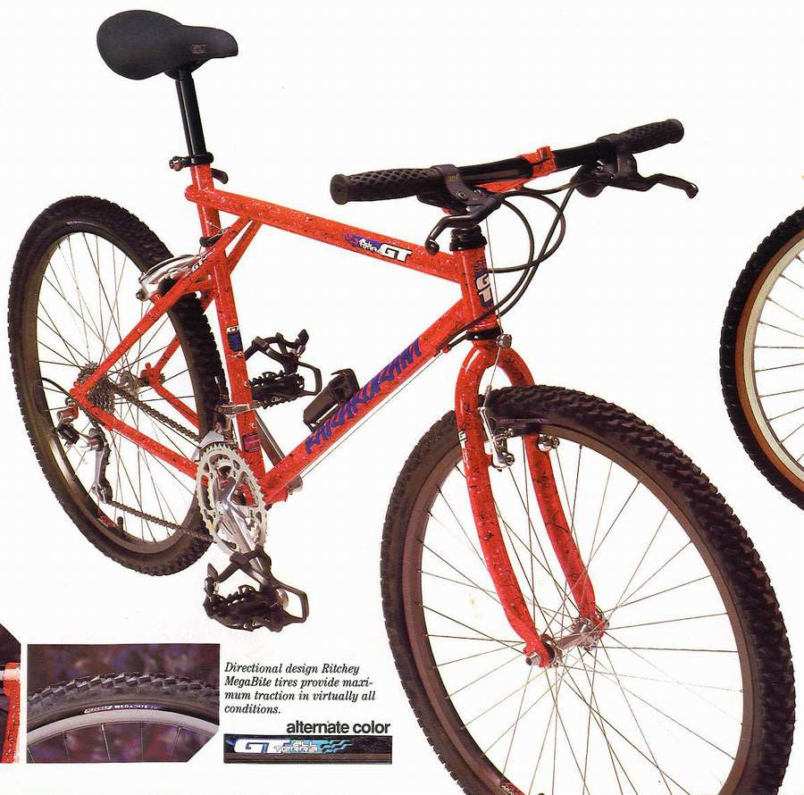 Gt Quill Stem 110mm High Rise Crazy Orange Paint Job From