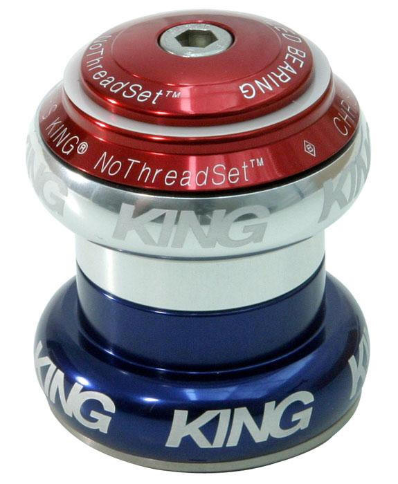 Chris King 1/" Nothreadset Threadless Headset Silver Bike