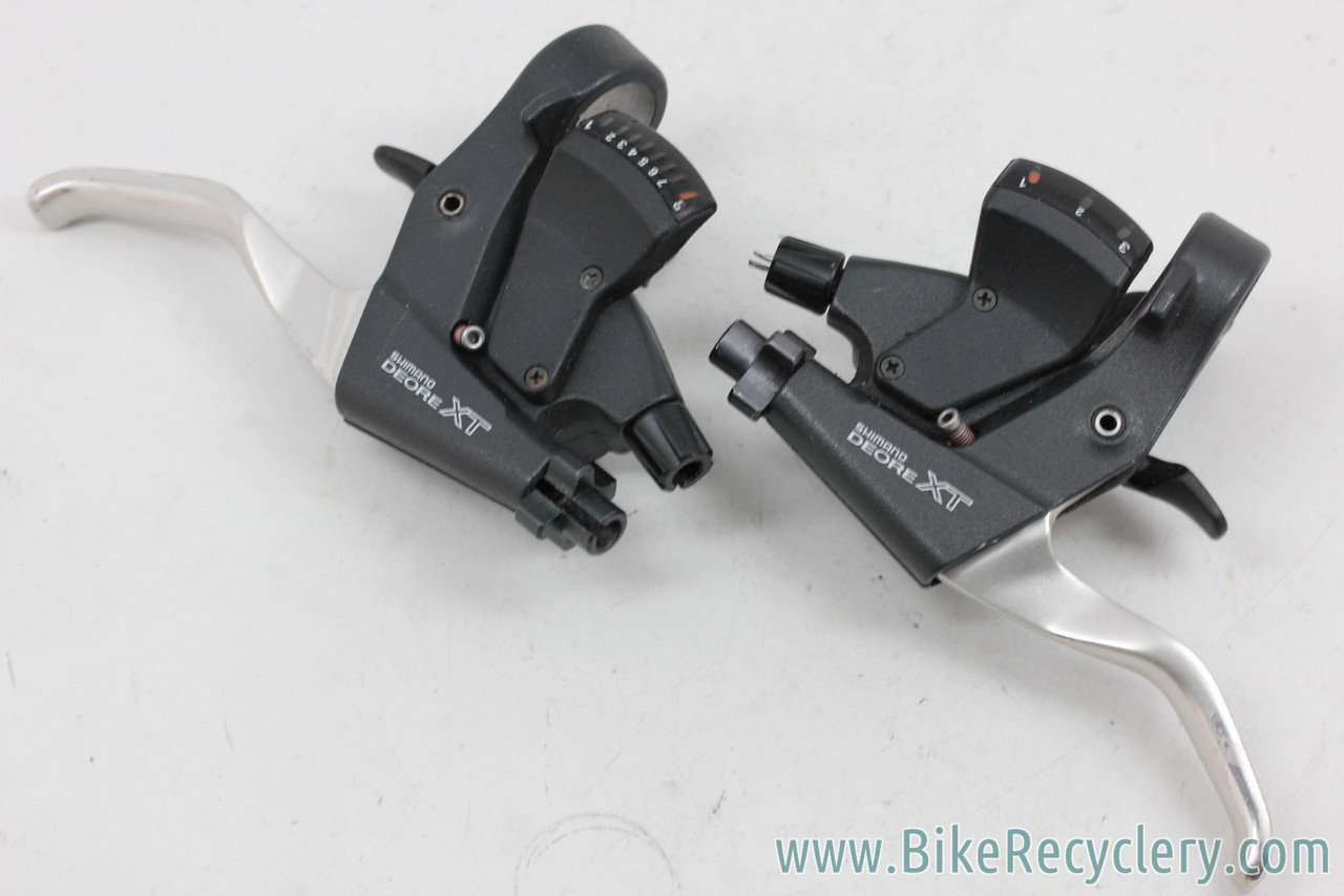 Shimano Xt St M739 Rapidfire Combo Shifters 8 Speed Front Rear