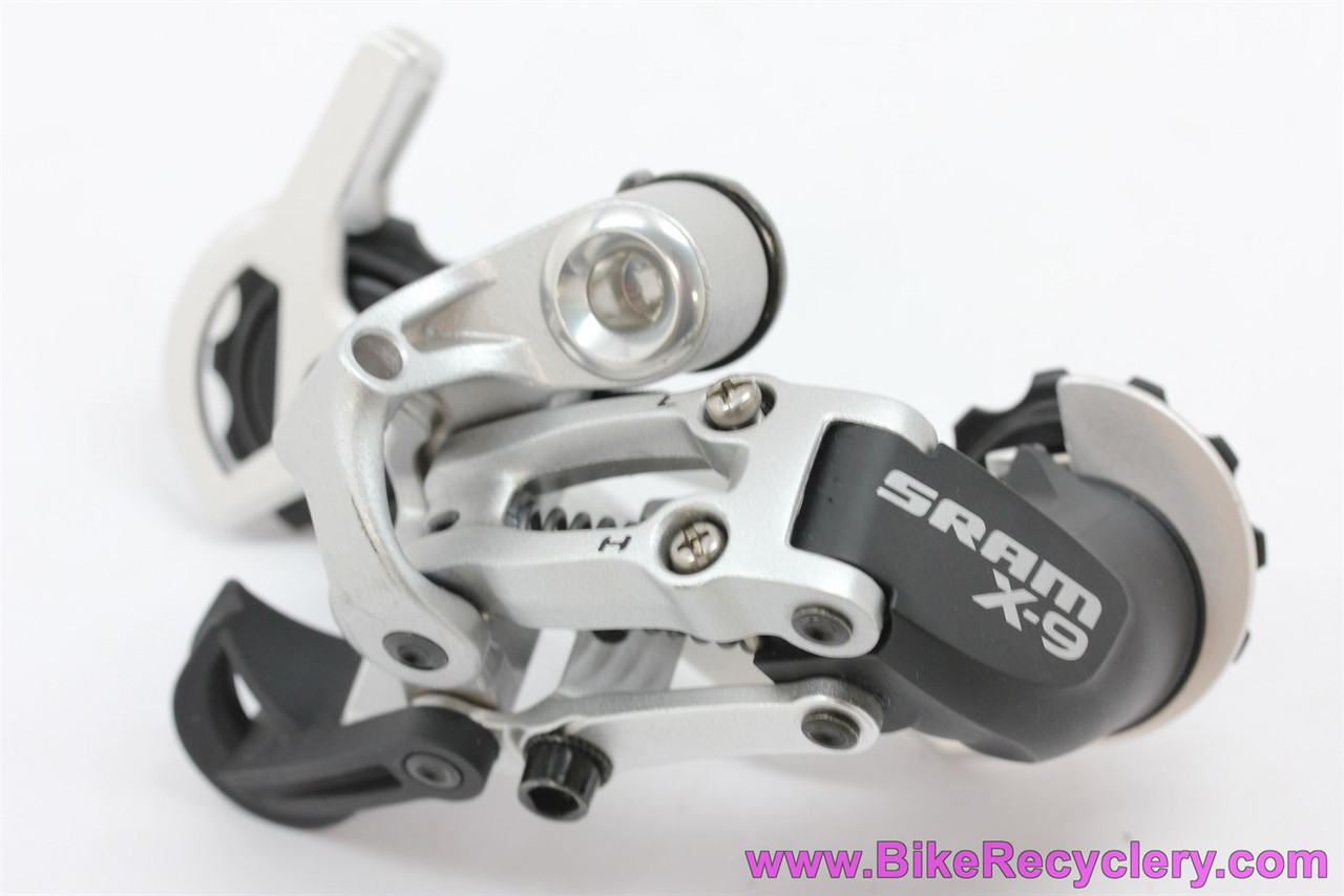SRAM X9 Rear Derailleur: 9 Speed - Long Cage - Silver (NEW) - Bike ...