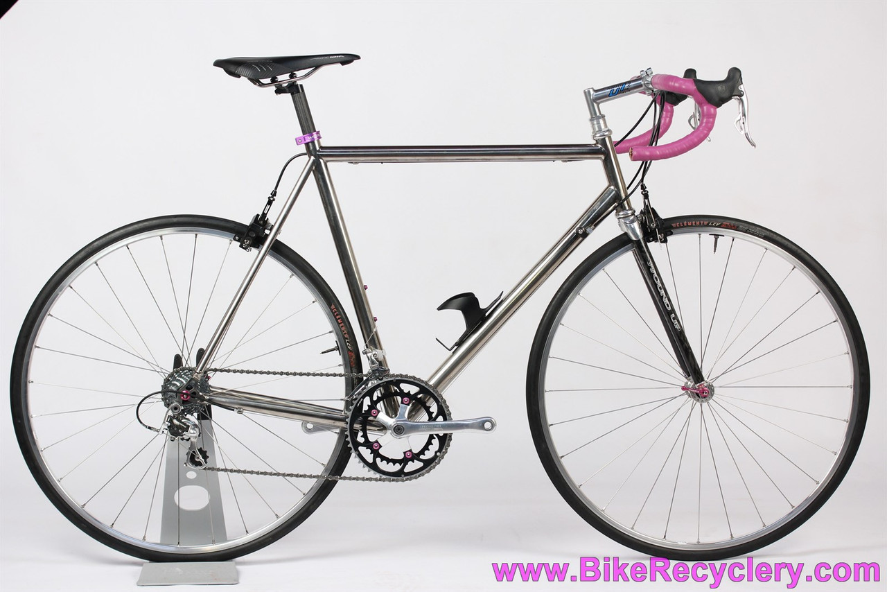 18lb Titanium Sandvik Road Bike 56cm Wound Up Record Chorus