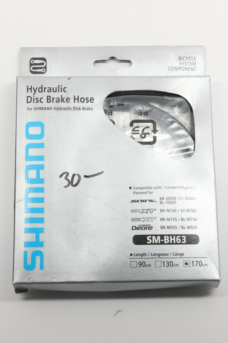 Shimano SM-BH63 Hydraulic Disc Brake Hose Kit 1700mm Rear Brake Saint XT Deore