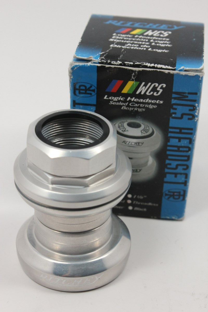 Silver 26.4 crown Ritchey Logic 1/" Threaded Headset