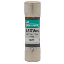 Bussmann 5AG Series BAF, 1 amp 250Vac Commercial Fuse