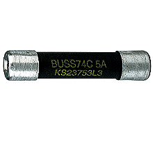 Bussmann Telecom Series 74, 10 amp 60VdC Commercial Fuse