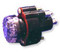 Single Pole Panel Mount Blown Fuse Indicating fuse holder  for RK1/RK5 fuses by FIC