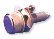 Single Pole Panel Mount Non-Blown Fuse Indicating fuse holder  for F07, F60 fuses by FIC