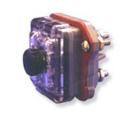 Two Pole Panel Mount Blown Fuse Indicating fuse holder  for F02, F03, FM09 fuses by FIC