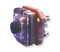 Two Pole Panel Mount Blown Fuse Indicating fuse holder  for F02, F03, FM09 fuses by FIC