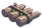 Three Pole Panel Mount Non-Blown Fuse Indicating fuse holder  for F07, F60 fuses by FIC