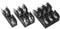 BM6032PQ 2 Pole Fuse Block for 13/32" x  1 1/2" Fuses, 1/10 to 20 Amp, 600V, Pressure Plate Terminal with Quick Connect