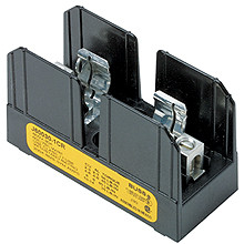 J60030-1SR 1 Pole Fuse Block for Class J Fuses, 1/2-30 Amp, 600V, Screw Terminal with Clip reinforcing springs