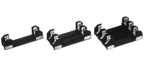 R60100-3CR 3 Pole Fuse Block for Class R Fuses, 61-100 Amp, 600V,  Box Lug Terminal