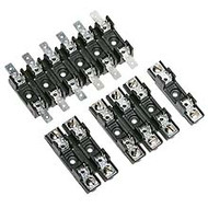 S-8301-02 2 Pole Fuse Block for 1/4: x 1 1/4" Fuses, <=30 Amp, 300V, Screw Terminal