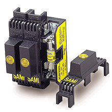 SAMI-2I 1 Pole Indicating Fuse Cover for H, K5 and R Fuses, 0-30 Amp, 600V