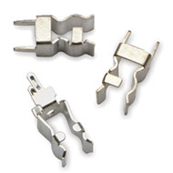 1A1119-05 PCB Fuse Clip for 1/4" Diameter Fuses, High Performance Copper with Silver Finish