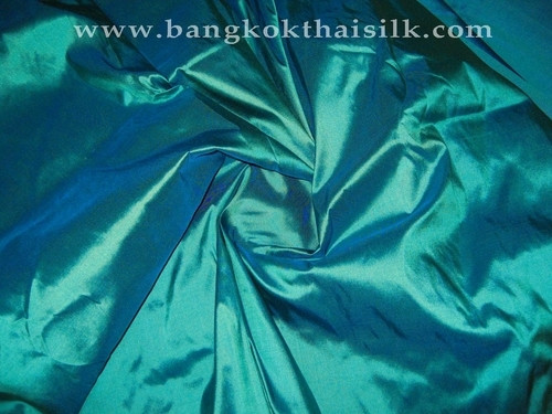 SATINY Blue//green dressy type Fabric Doll Dresses 45/" W Sold by the 1//2 YARD