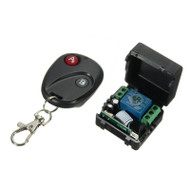 Universal DC 12V 1CH 10A Wireless Remote Control Switch 433MHz Transmitter With Receiver Home Automation