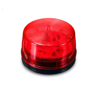 DC12V Red Mini Wired Strobe Siren Signal Warning Light Flash Siren LED Lamp Highlight Alarm Lamp for Home Security Alarm System