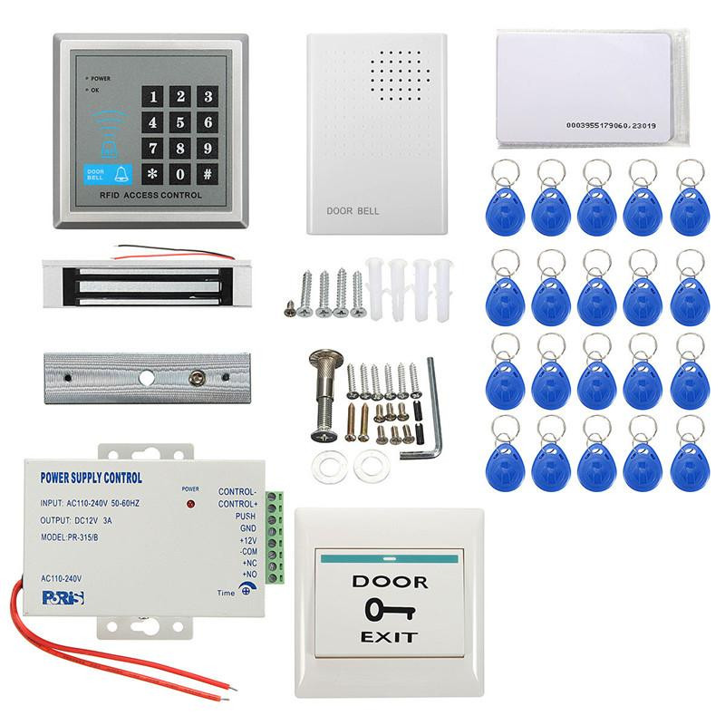 USA 125KHz ID Card Password Door Access Control System Electromagnetic Lock 