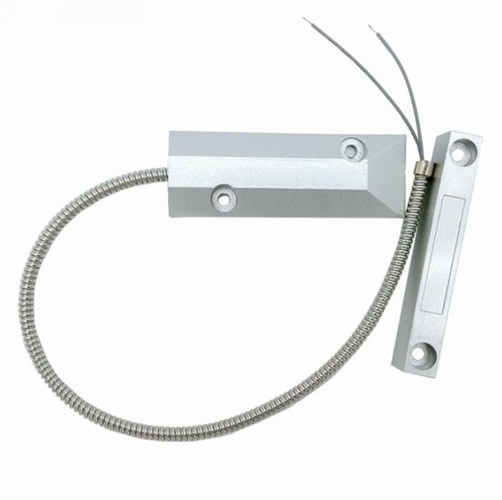 NO NC Door Waterproof Sensor Switch Zinc Alloy Alarm Magnetic Reed Switch  Detector Sensor Roller Shutter Garage Door - allinbest.com