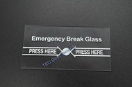 10Pcs Per Lot Emergency Break Glass FULL ENGLISH 911 Alarm Button for Fire and Emergency A part of Access System