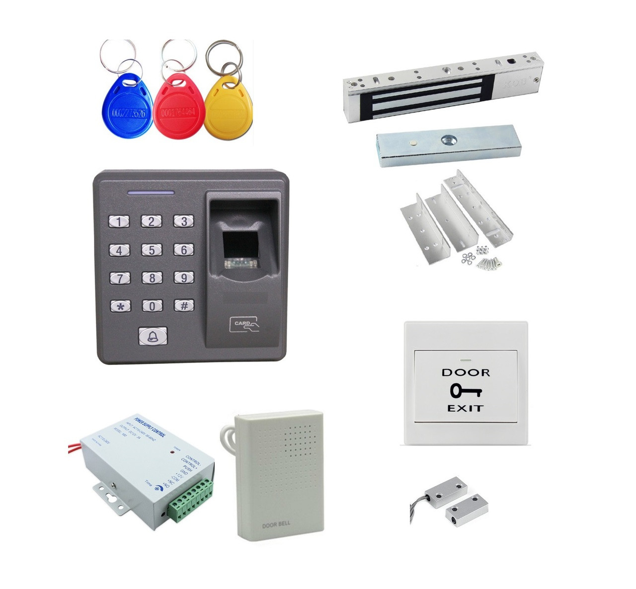 Fingerprint Password Id Card Biometric Access Control