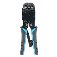 Offset Crimping Tool For RJ12 RJ11 6P6C Plugs Connectors with Left Latch Compatible with Vex IQ Robotics