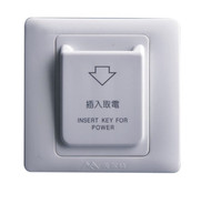 10pcs 86X86mm High Grade Hotel Magnetic Card Switch 220V/25A ,energy saving switch,Insert Key for power,without time delay